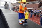 Amsterdam 21 september 2016
Sportdag van de Johan Cruijff foundation in het Olympisch stadion. Danny Cruijff en Estelle Cruijff zijn aanwezig . Barbara Barend met zoon en dochter