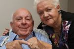 Vlaardingen, 29 September 2016
Bas v Toor in rolstoel samen met zijn vrouw Coby v Toor in zijn kamer bij Revalidatiecentrum Marnix