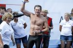 Amsterdam 11 september 2016
Amsterdam city swim tbv ALS door de amsterdamse grachten. Beau v Erven Dorens met zoon