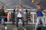 Amsterdam 21 september 2016
Sportdag van de Johan Cruijff foundation in het Olympisch stadion. Danny Cruijff en Estelle Cruijff zijn aanwezig . Boyband