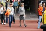 Amsterdam 21 september 2016
Sportdag van de Johan Cruijff foundation in het Olympisch stadion. Danny Cruijff en Estelle Cruijff zijn aanwezig .