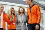 Amsterdam 21 september 2016
Sportdag van de Johan Cruijff foundation in het Olympisch stadion. Danny Cruijff en Estelle Cruijff zijn aanwezig .