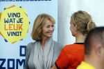 Amsterdam 21 september 2016
Sportdag van de Johan Cruijff foundation in het Olympisch stadion. Danny Cruijff en Estelle Cruijff zijn aanwezig .