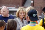 Amsterdam 21 september 2016
Sportdag van de Johan Cruijff foundation in het Olympisch stadion. Danny Cruijff en Estelle Cruijff zijn aanwezig .