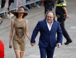 Den Haag 20 september 2016
Prinsjesdag 2016 op het binnenhof en op paleis noordeinde met 
Dion Graus met vrouw en vrouw