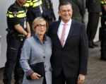 Den Haag 20 september 2016
Prinsjesdag 2016 op het binnenhof en op paleis noordeinde met 
Emiel Roemer  en partner