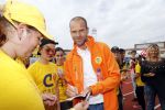 Amsterdam 21 september 2016
Sportdag van de Johan Cruijff foundation in het Olympisch stadion. Danny Cruijff en Estelle Cruijff zijn aanwezig . Erben Wennemars