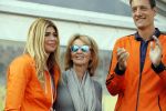 Amsterdam 21 september 2016
Sportdag van de Johan Cruijff foundation in het Olympisch stadion. Danny Cruijff en Estelle Cruijff zijn aanwezig .