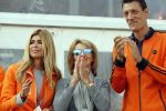 Amsterdam 21 september 2016
Sportdag van de Johan Cruijff foundation in het Olympisch stadion. Danny Cruijff en Estelle Cruijff zijn aanwezig .