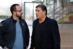 Antwerpen 21 sptember 2016
Frank Masmeijer arriveert bij de rechtbank van Antwerpen et een cameraploeg van SBS6 ivm opames van zijn real life soap. Ook zijn schoonvader is erbij
