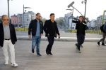Antwerpen 21 sptember 2016
Frank Masmeijer arriveert bij de rechtbank van Antwerpen et een cameraploeg van SBS6 ivm opames van zijn real life soap. Ook zijn schoonvader is erbij