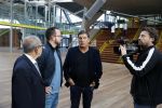 Antwerpen 21 sptember 2016
Frank Masmeijer arriveert bij de rechtbank van Antwerpen et een cameraploeg van SBS6 ivm opames van zijn real life soap. Ook zijn schoonvader is erbij