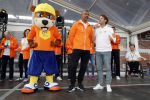 Amsterdam 21 september 2016
Sportdag van de Johan Cruijff foundation in het Olympisch stadion. Danny Cruijff en Estelle Cruijff zijn aanwezig . Frank Rijkaard