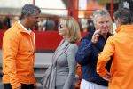 Amsterdam 21 september 2016
Sportdag van de Johan Cruijff foundation in het Olympisch stadion. Danny Cruijff en Estelle Cruijff zijn aanwezig . Frank Rijkaard