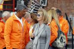 Amsterdam 21 september 2016
Sportdag van de Johan Cruijff foundation in het Olympisch stadion. Danny Cruijff en Estelle Cruijff zijn aanwezig . Frank Rijkaard