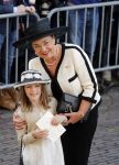 Den Haag 20 september 2016
Prinsjesdag 2016 op het binnenhof en op paleis noordeinde met 
Gerdi Verbeet en kleindochter