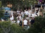 Ibiza 24 september 2016
Trouwen Gigi Ravelli en Roger Hodenius op ibiza . Ze trouwenni zuin huis/finca.