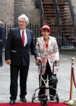 Den Haag 20 september 2016
Prinsjesdag 2016 op het binnenhof en op paleis noordeinde met 
Jetta Klijnsma en haar man op de fiets
