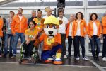 Amsterdam 21 september 2016
Sportdag van de Johan Cruijff foundation in het Olympisch stadion. Danny Cruijff en Estelle Cruijff zijn aanwezig .