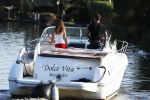 Nigtevecht 12 september 2016
Jurgen Smit aan het varen met zijn dochter Rebelle Smit