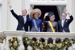 Den Haag 20 september 2016
Prinsjesdag 2016 op het binnenhof en op paleis noordeinde.
Balkonscene Koning Willem Alexander Koningin Maxima prins Constantijn en Prinses Laurentien