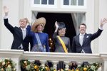 Den Haag 20 september 2016
Prinsjesdag 2016 op het binnenhof en op paleis noordeinde.
Balkonscene Koning Willem Alexander Koningin Maxima prins Constantijn en Prinses Laurentien