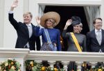 Den Haag 20 september 2016
Prinsjesdag 2016 op het binnenhof en op paleis noordeinde.
Balkonscene Koning Willem Alexander Koningin Maxima prins Constantijn en Prinses Laurentien