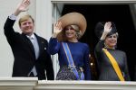 Den Haag 20 september 2016
Prinsjesdag 2016 op het binnenhof en op paleis noordeinde.
Balkonscene Koning Willem Alexander Koningin Maxima prins Constantijn en Prinses Laurentien