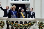 Den Haag 20 september 2016
Prinsjesdag 2016 op het binnenhof en op paleis noordeinde.
Balkonscene Koning Willem Alexander Koningin Maxima prins Constantijn en Prinses Laurentien