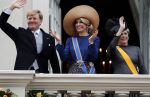 Den Haag 20 september 2016
Prinsjesdag 2016 op het binnenhof en op paleis noordeinde.
Balkonscene Koning Willem Alexander Koningin Maxima prins Constantijn en Prinses Laurentien