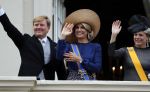 Den Haag 20 september 2016
Prinsjesdag 2016 op het binnenhof en op paleis noordeinde.
Balkonscene Koning Willem Alexander Koningin Maxima prins Constantijn en Prinses Laurentien