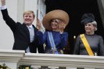 Den Haag 20 september 2016
Prinsjesdag 2016 op het binnenhof en op paleis noordeinde.
Balkonscene Koning Willem Alexander Koningin Maxima prins Constantijn en Prinses Laurentien