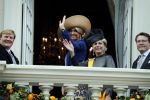 Den Haag 20 september 2016
Prinsjesdag 2016 op het binnenhof en op paleis noordeinde.
Balkonscene Koning Willem Alexander Koningin Maxima prins Constantijn en Prinses Laurentien