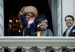Den Haag 20 september 2016
Prinsjesdag 2016 op het binnenhof en op paleis noordeinde.
Balkonscene Koning Willem Alexander Koningin Maxima prins Constantijn en Prinses Laurentien