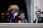 Den Haag 20 september 2016
Prinsjesdag 2016 op het binnenhof en op paleis noordeinde.
Balkonscene Koning Willem Alexander Koningin Maxima prins Constantijn en Prinses Laurentien