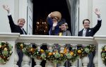 Den Haag 20 september 2016
Prinsjesdag 2016 op het binnenhof en op paleis noordeinde.
Balkonscene Koning Willem Alexander Koningin Maxima prins Constantijn en Prinses Laurentien