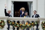 Den Haag 20 september 2016
Prinsjesdag 2016 op het binnenhof en op paleis noordeinde.
Balkonscene Koning Willem Alexander Koningin Maxima prins Constantijn en Prinses Laurentien
