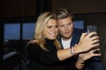 Amsterdam 2 oktober 2016
Patricia Paay en haar vriend  Robbert Hinfelaar bij de opnames van het sbs 6 programma Show XL gepresenteerd door Fred v Leer en Lucille Werner. Tim Douwsma en Nicolette v Dam zitten er ook.