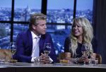 Amsterdam 2 oktober 2016
Patricia Paay en haar vriend  Robbert Hinfelaar bij de opnames van het sbs 6 programma Show XL gepresenteerd door Fred v Leer en Lucille Werner. Tim Douwsma en Nicolette v Dam zitten er ook.