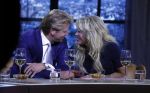 Amsterdam 2 oktober 2016
Patricia Paay en haar vriend  Robbert Hinfelaar bij de opnames van het sbs 6 programma Show XL gepresenteerd door Fred v Leer en Lucille Werner. Tim Douwsma en Nicolette v Dam zitten er ook.