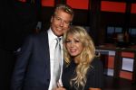 Amsterdam 2 oktober 2016
Patricia Paay en haar vriend  Robbert Hinfelaar bij de opnames van het sbs 6 programma Show XL gepresenteerd door Fred v Leer en Lucille Werner. Tim Douwsma en Nicolette v Dam zitten er ook.