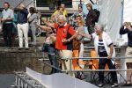 Amsterdam 11 september 2016
Amsterdam city swim tbv ALS door de amsterdamse grachten. paul en Leny v Gorcum kijken naar hun kleinzoon