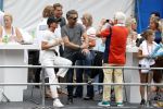 Amsterdam 11 september 2016
Amsterdam city swim tbv ALS door de amsterdamse grachten. Pieter v d Hoogenband kwam samen met zijn verloofde Marie Jose Crooijmans zijn kinderen en zijn ouders en broer