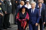 Den Haag 20 september 2016
Prinsjesdag 2016 op het binnenhof en op paleis noordeinde
Geert Wilders met echtgenote