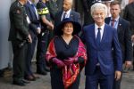 Den Haag 20 september 2016
Prinsjesdag 2016 op het binnenhof en op paleis noordeinde
Geert Wilders met echtgenote