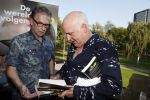 Rotterdam 14 september 2016
Boekpresentatie boek Rene v Gijp geschreven door Michiel v Egmond bij the harbour club. Zijn zoons Bicky en Sanny kregen de eerste exemplaren