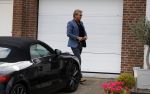 Lijnden 19 september 2016
Patricia Paay en haar nieuwe vriend Robbert Hinfelaar arriveren in haar auto bij haar huis.
