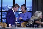 Amsterdam 2 oktober 2016
Patricia Paay en haar vriend  Robbert Hinfelaar bij de opnames van het sbs 6 programma Show XL gepresenteerd door Fred v Leer en Lucille Werner. Tim Douwsma en Nicolette v Dam zitten er ook.
