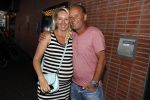 Amsterdam 7 september 2016 
Ron Boszhard met zijn zwangere vriendin