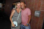 Amsterdam 7 september 2016 
Ron Boszhard met zijn zwangere vriendin